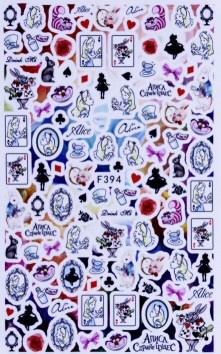 STICKER - ALICE IN WONDERLAND - F394