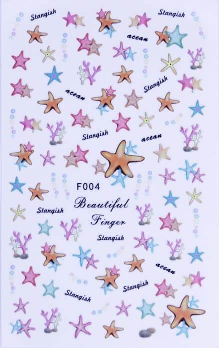 STICKER - SWEET STARFISH - F004