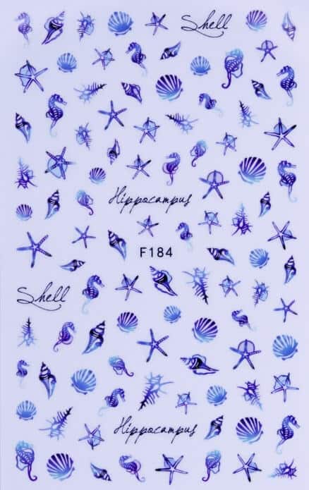 STICKER - DEEP BLUE - F184