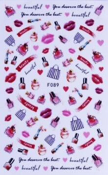 STICKER - BE CHIC - F089