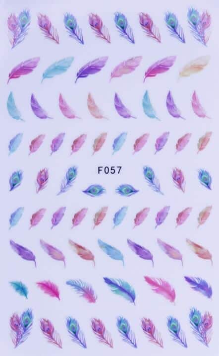 STICKER - ENCHANTED FEATHERS - F057
