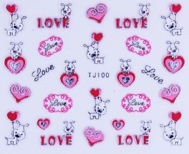 STICKER - PUPPY LOVE - TJ100