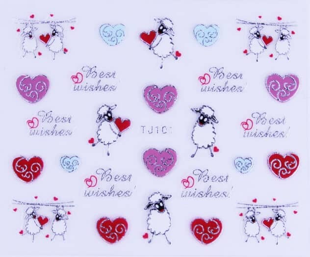 STICKER - LOVELY SHEEP - TJ101