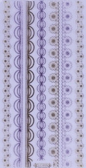 STICKER - ROUND LACE - LC459