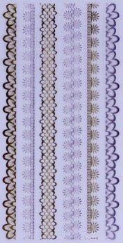 STICKER - FLOWER LACE- LC446