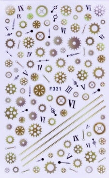 STICKER - GOLD WATCH PIECES - F331