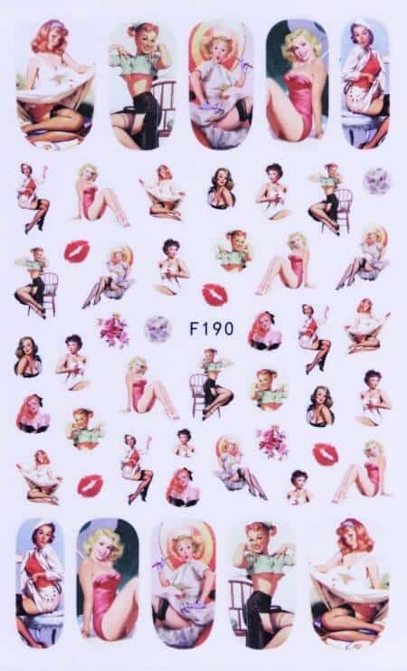STICKER - 80's GIRLS 2 - F190