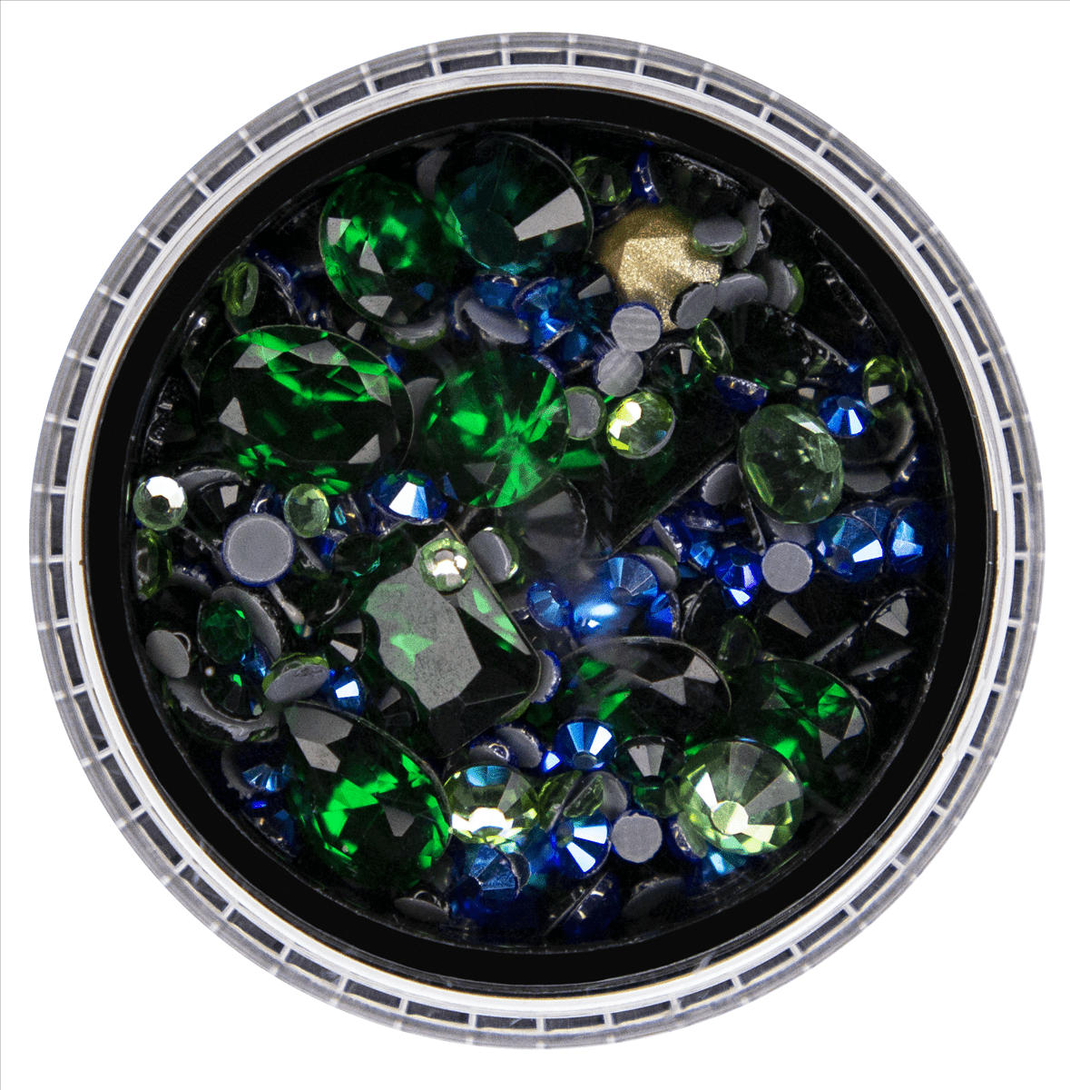 COFRE DE JOYERÍA - VERDE ESMERALDA N.° 16 - BJ16