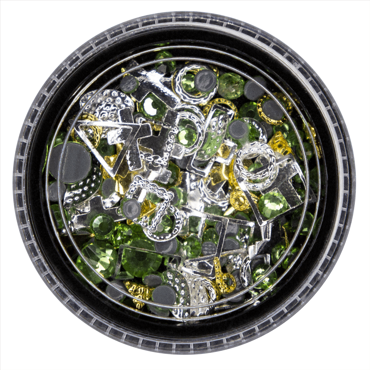 BJL03 - COFRE PARA JOYERÍA - VERDE N.° 3