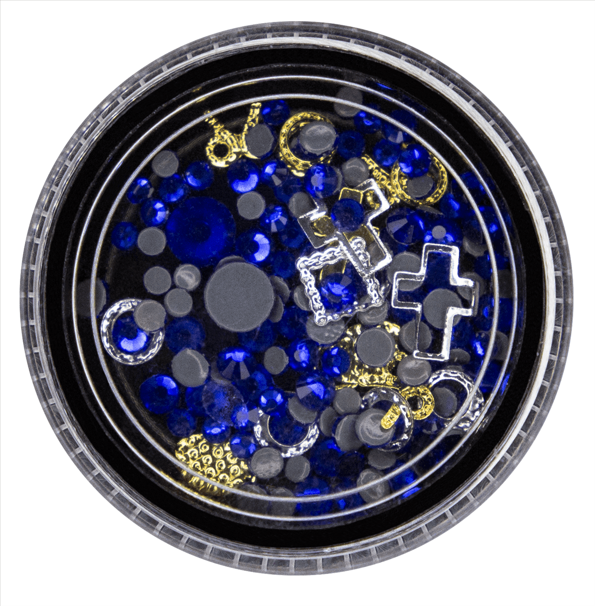 BJL04 - COFRE PARA JOYERÍA - AZUL N.° 4