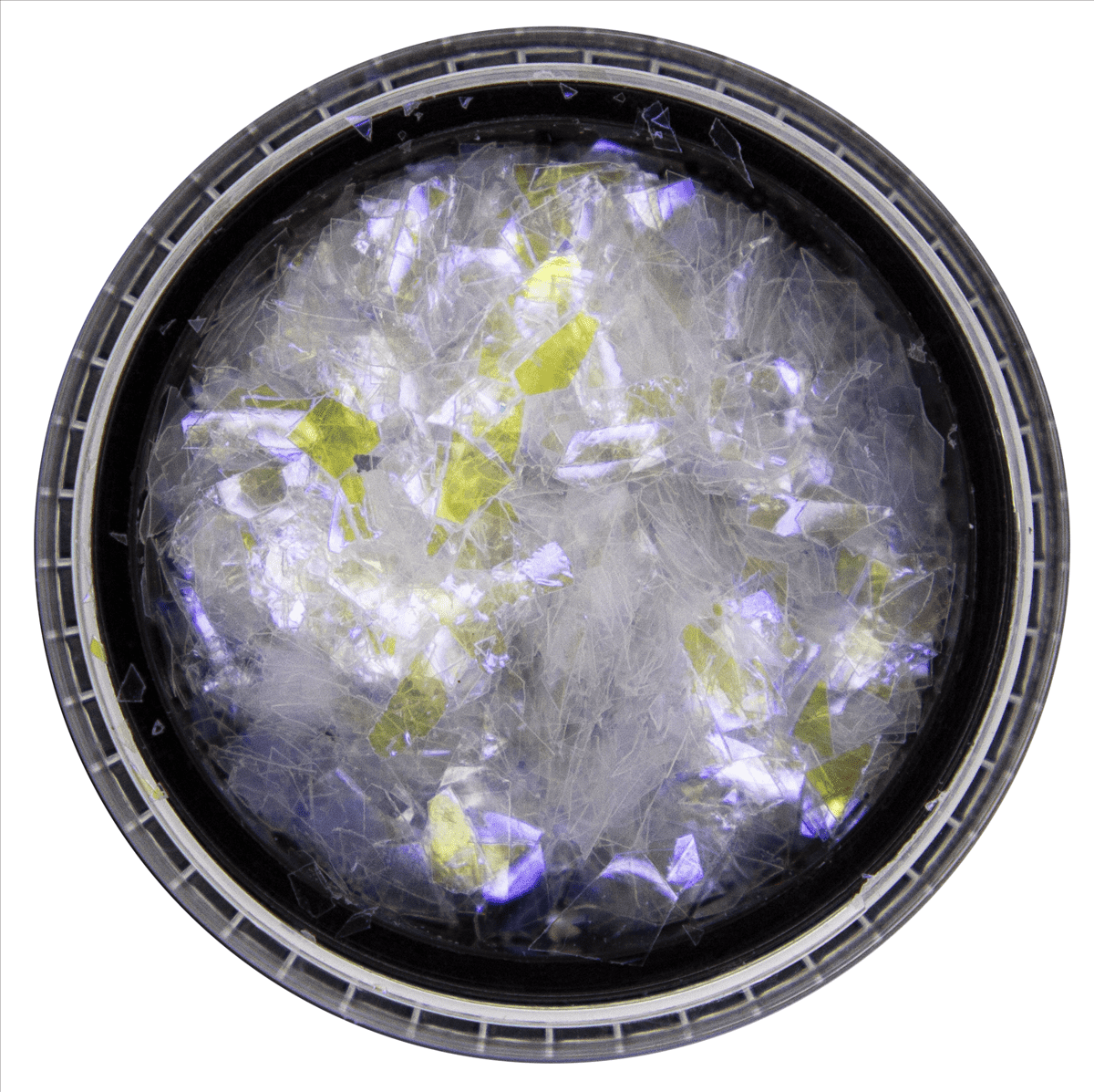 DECO - LÁMINA DE HIELO AMARILLO/VIOLETA N.° 4 - ICF4