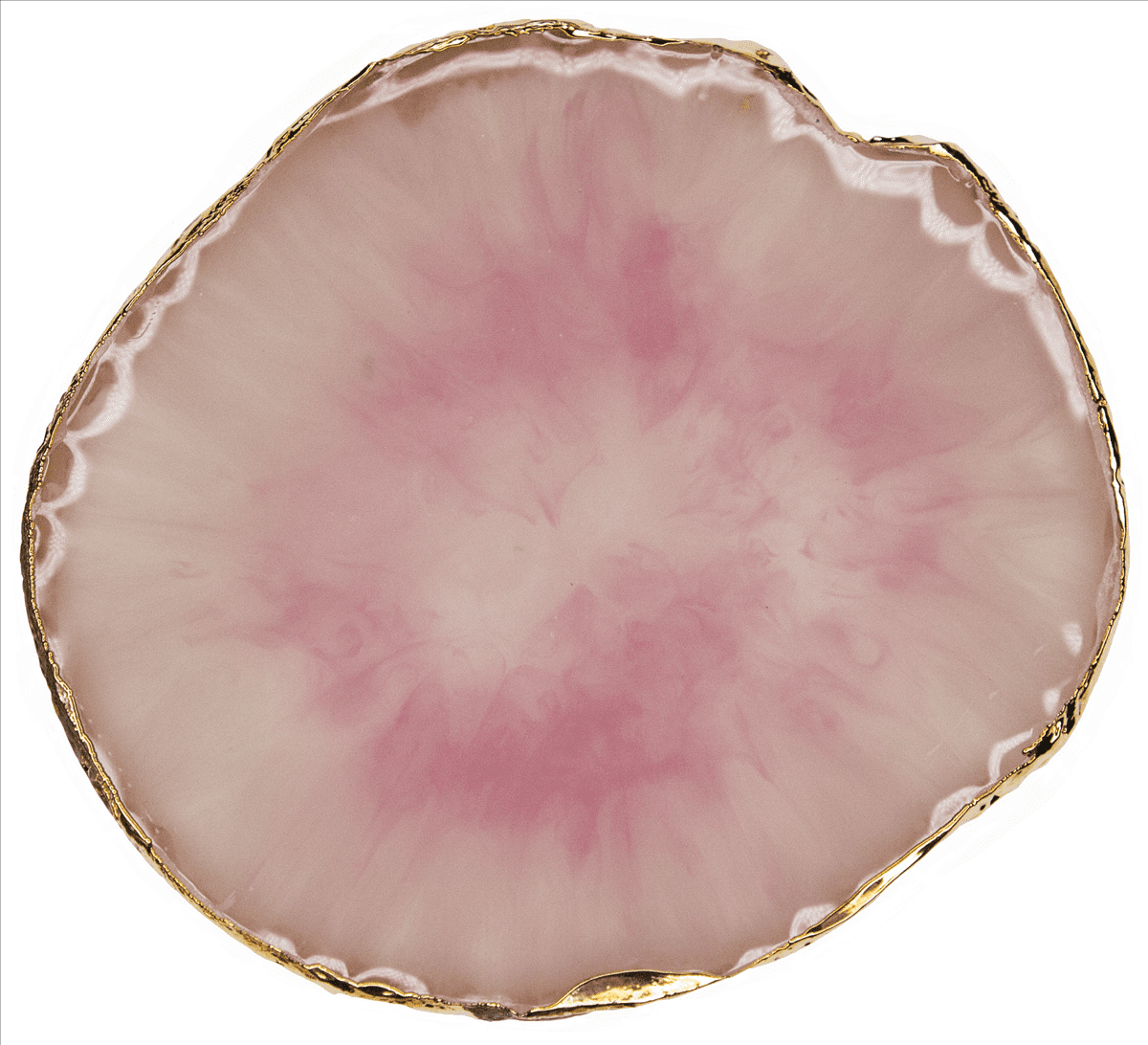 PALETA DE ARTE DE UÑAS - PIEDRA ÁGATA ROSA N.º 1