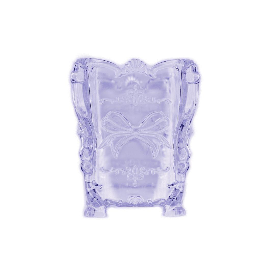 COPO PARA PINCEIS VINTAGE- TRANSPARENTE