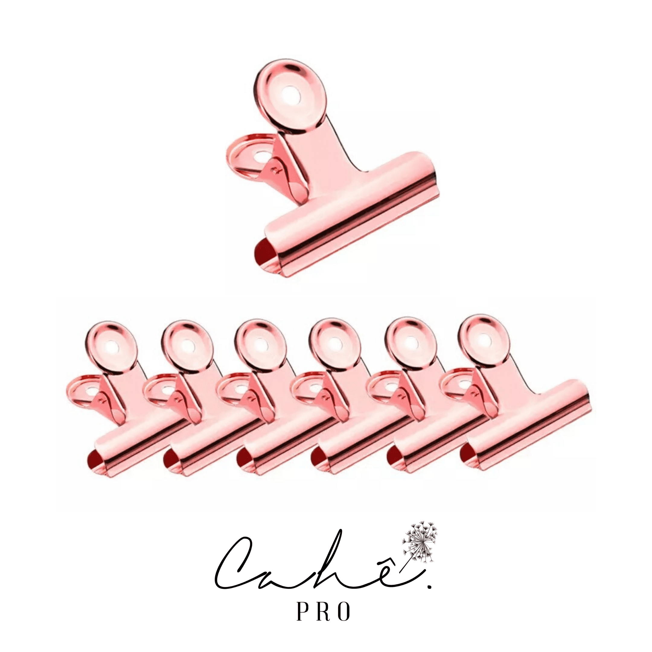 Molas de Aperto - Rosa Gold