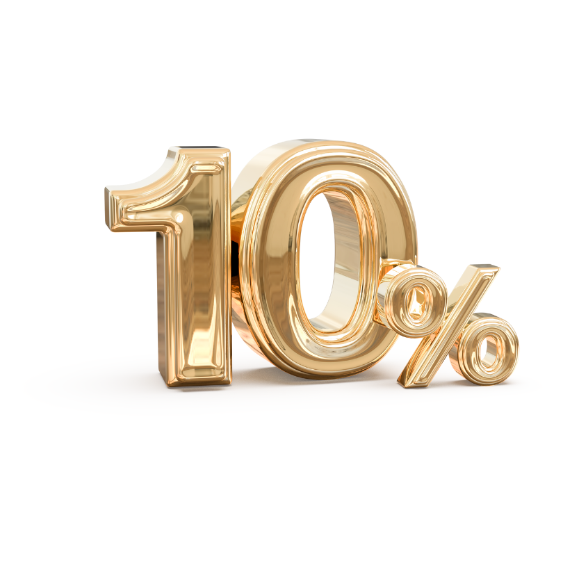 PROMOÇÃO 10%