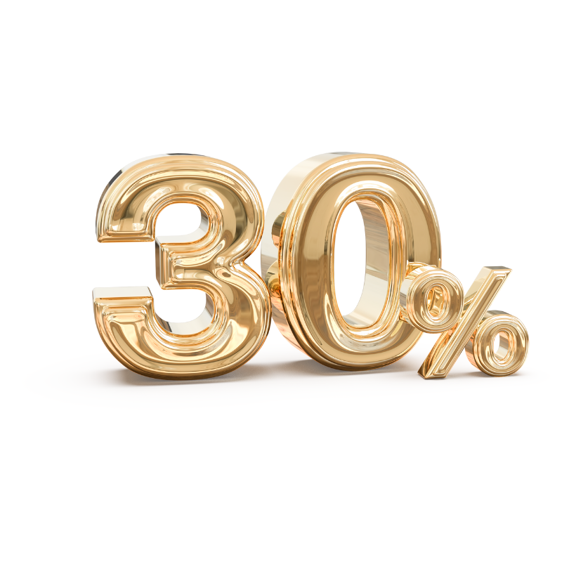 PROMOÇÃO 30%
