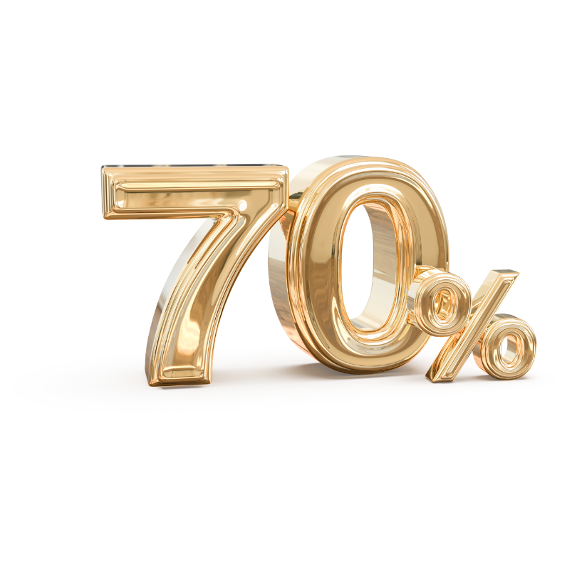 PROMOÇÃO 70%