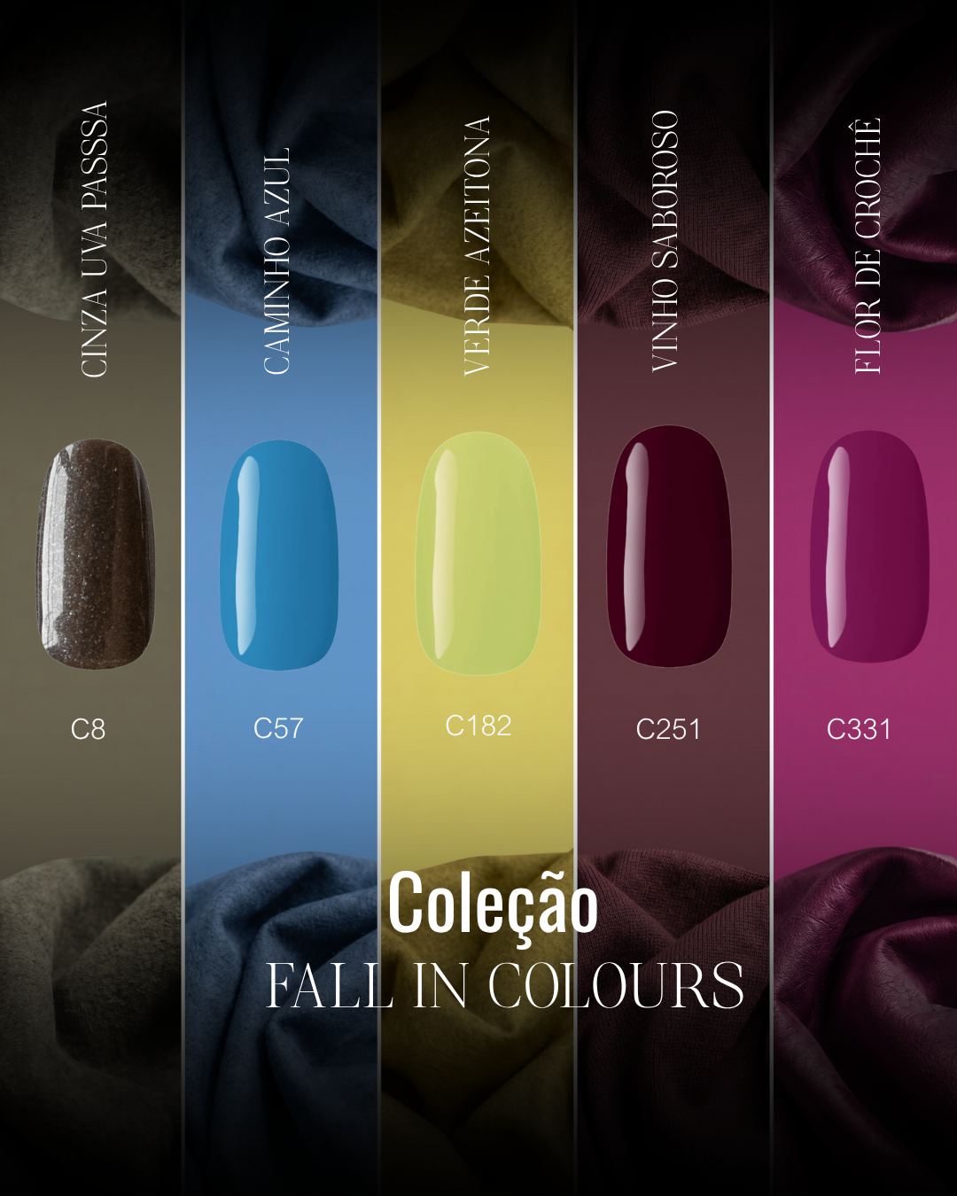 COLEÇÃO FALL IN COLOURS