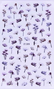 PEGATINA - FLORES ALTAS Y DELICADAS - F199