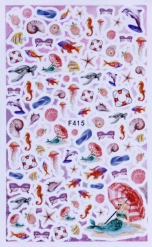STICKER - SWEET OCEAN - F415