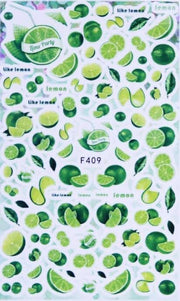 STICKER - LIME FRUIT - F409