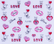 PEGATINA - AMOR DE CACHORROS - TJ100