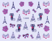 PEGATINA - AMOR EN PARÍS - TJ092