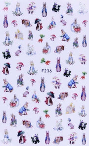 PEGATINA - CONEJO FELIZ 2 - F236