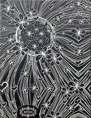 STAMPING STICKER - FLOATING DREAM WHITE - BP055W
