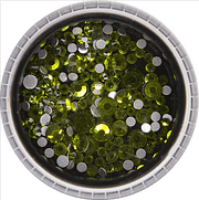 STRASS GREEN OLIVE N.10 - ST10