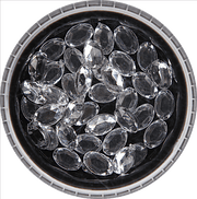 PIEDRAS DECORATIVAS - CRISTAL OVALADO N.° 3 - DPD3