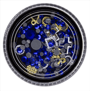 BJL04 - COFRE PARA JOYERÍA - AZUL N.° 4