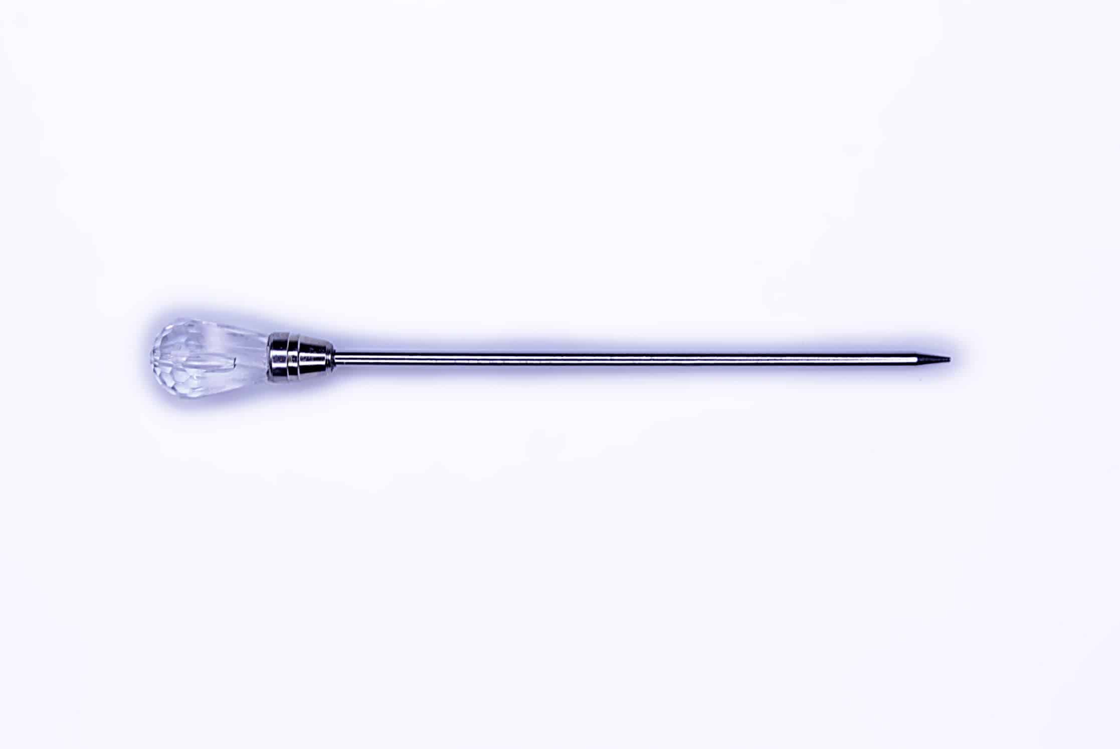 BOQUILLA DE CRISTAL METÁLICO