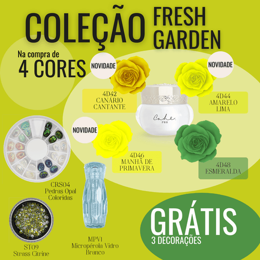 Coleção 4D - Fresh Garden