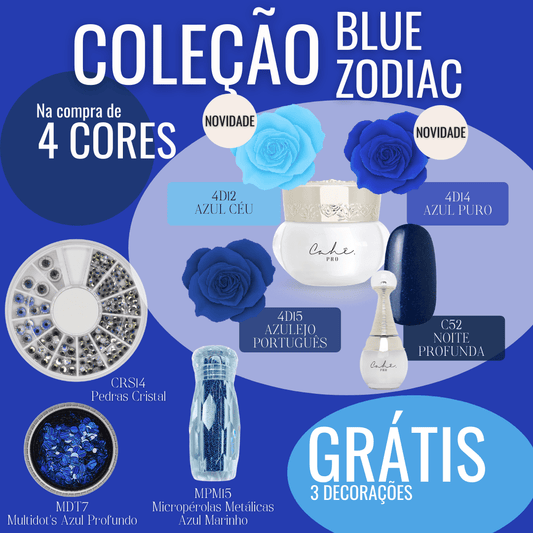 Coleção 4D - Blue Zodiac