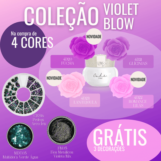 Coleção 4D - Violet Blow