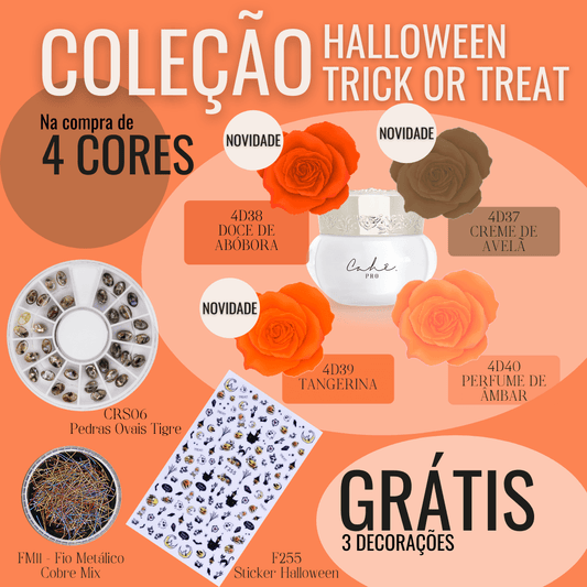 Coleção 4D - Halloween Trick or Treat