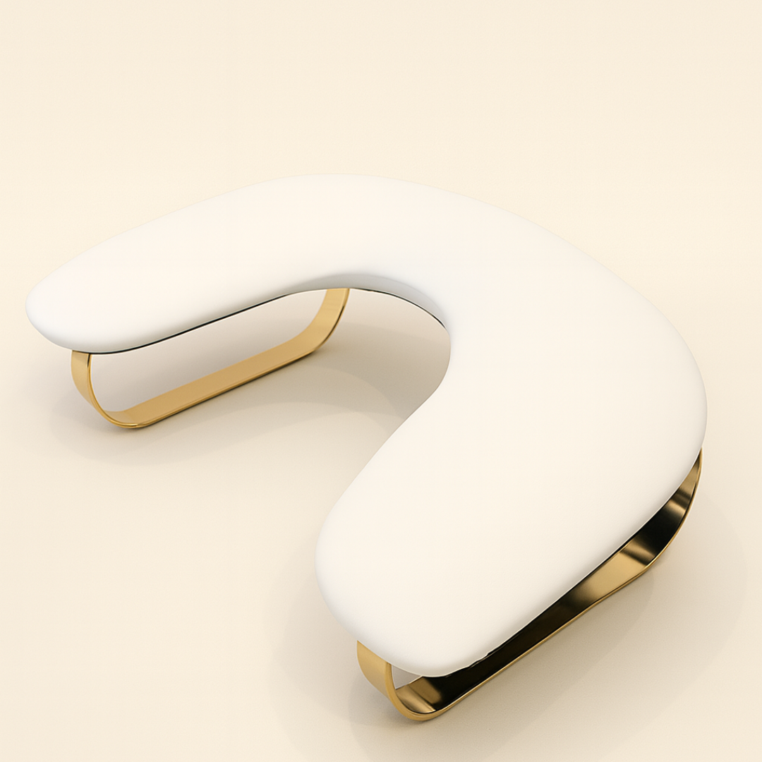 Apoio de Mesa Butterfly - PÉS DOURADOS