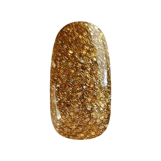 GE01 GLITTER ESTRELADO OURO 8gr