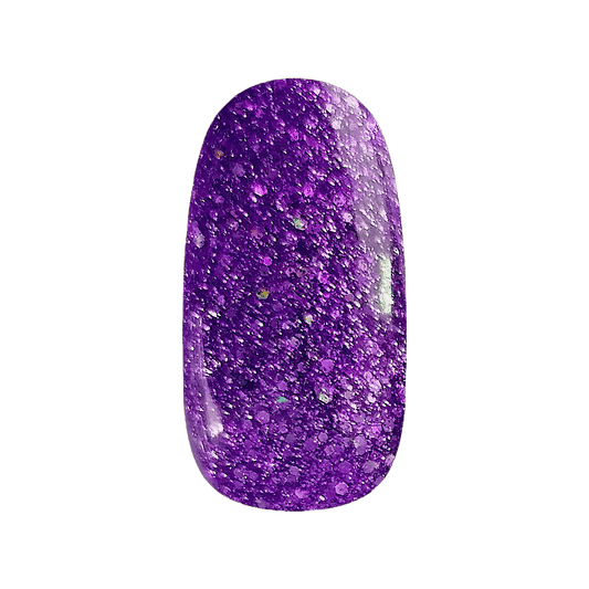 GE08 GLITTER ESTRELADO ROXO APAIXONADO 8gr