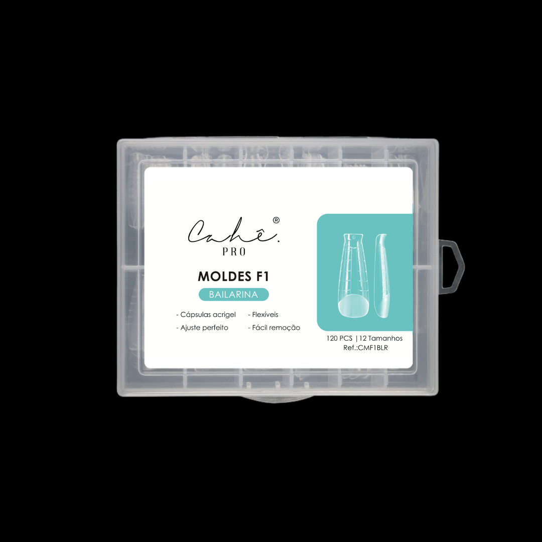 CAIXA MOLDES F1 PLUS - BAILARINA - 120PCS