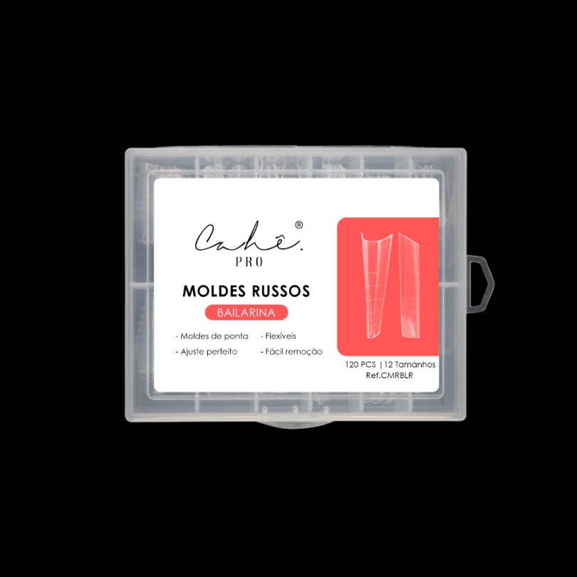 CAIXA MOLDES RUSSOS - BAILARINA - 120PCS