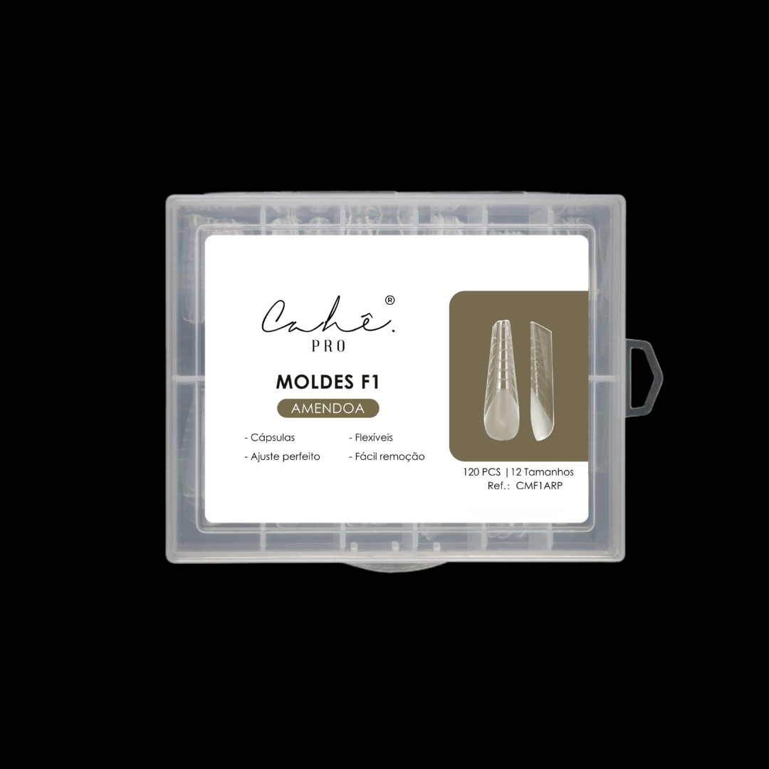 CAIXA MOLDES F1 PLUS - AMENDOA RUSSA - 120PCS