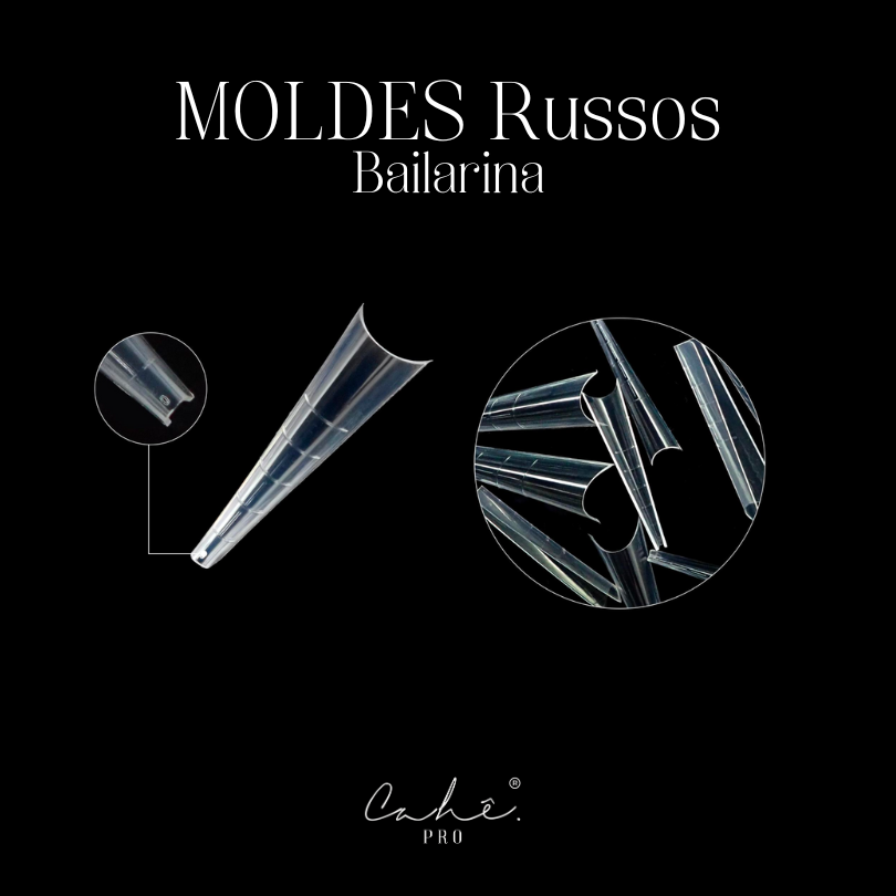 CAIXA MOLDES RUSSOS - BAILARINA - 120PCS