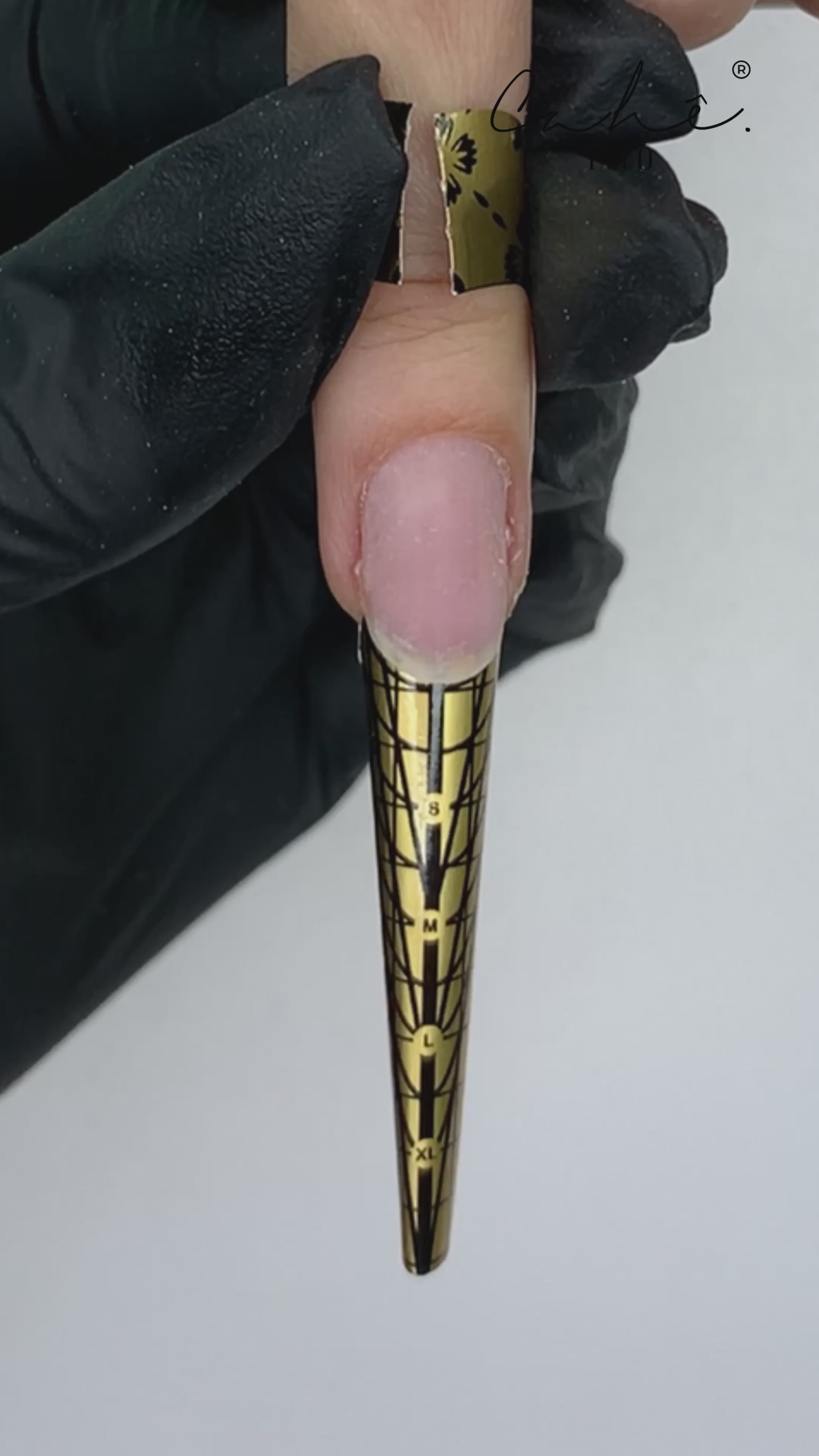 Load video: ACRYLIC POWDER SHELL PINK - 5OG